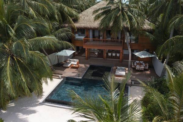 Two Bedroom Beach Pavilion with Pool, Huvafen Fushi Maldives